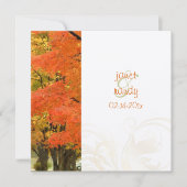 PixDezines in de bossen, valbruiloften/DIY-gebeurt Kaart (Voorkant)