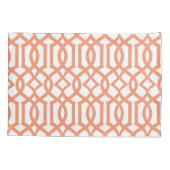 PixDezines Indochine Trellis/DIY kleuren Kussensloop (Achterkant-Links)