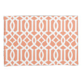 PixDezines Indochine Trellis/DIY kleuren Kussensloop (Voorkant-Rechts)