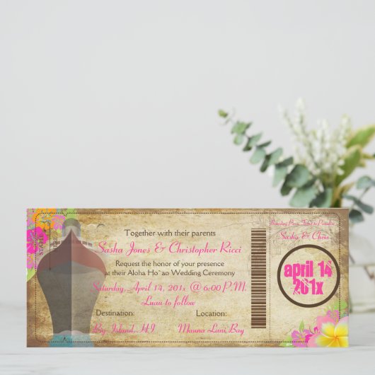 PixDezines  instapkaart/liefdesboot Kaart (Staand voorkant)