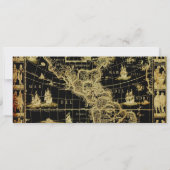 PixDezines instapkaart/nautisch kompas Kaart (Achterkant)