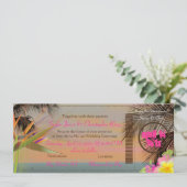 PixDezines  instapkaart/paradijsvogel Kaart (Staand voorkant)