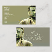 PixDezines japanese buddha Visitekaartje (Voorkant / Achterkant)