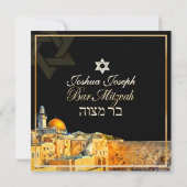 PixDezines jerusalem wall/diy background Kaart (Achterkant)