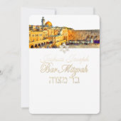 PixDezines jerusalem wall/diy background Kaart (Voorkant)