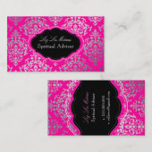 PixDezines Josephine Damask/DIY achtergrond Visitekaartje (Voorkant / Achterkant)