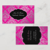 PixDezines Josephine Damask/DIY achtergrond Visitekaartje (Voorkant / Achterkant)