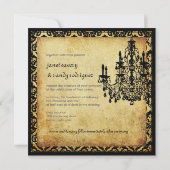 PixDezines kandelaar+olivia demask Kaart (Achterkant)