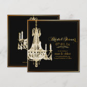 PixDezines kandelaar/vrijgezellenfeest/dij achterg Kaart (Voorkant / Achterkant)