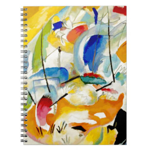 PixDezines Kandinsky 1913 Zeeslag Improv 31 Notitieboek