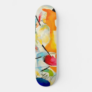 PixDezines Kandinsky 1913 Zeeslag Improv 31 Persoonlijk Skateboard