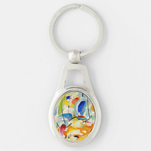PixDezines Kandinsky 1913 Zeeslag Improv 31 Sleutelhanger