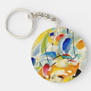 PixDezines Kandinsky 1913 Zeeslag Improv 31 Sleutelhanger