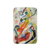 PixDezines Kandinsky 1914 abstract wandpaneel Badmat (Voorkant Verticaal)