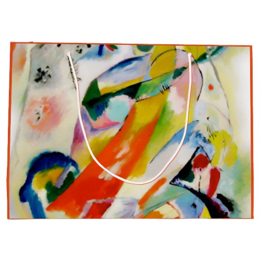 PixDezines Kandinsky 1914/abstract wandpaneel Groot Cadeauzakje (Achterkant)