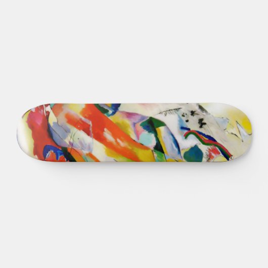 PixDezines Kandinsky 1914/abstract wandpaneel Skateboard (Horizontaal)