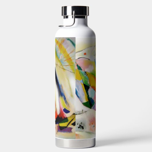 PixDezines Kandinsky 1914 abstract wandpaneel Waterfles (Rechts)