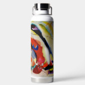 PixDezines Kandinsky 1914 abstract wandpaneel Waterfles (Achterkant)