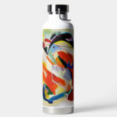 PixDezines Kandinsky 1914 abstract wandpaneel Waterfles (Links)