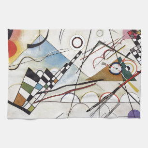 PixDezines Kandinsky 1923 Compositie VIII Theedoek