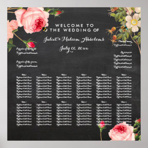 PixDezines-karton+ rozen/zitvlak Poster