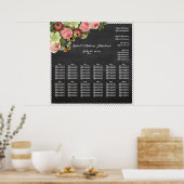 PixDezines-karton+ rozen/zitvlak Poster (Keuken)