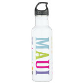 PixDezines kauai, maui, hawaii Waterfles (Voorkant)