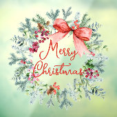 PixDezines kerstmis Raamsticker (Vel 3)