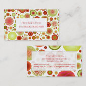 PixDezines kerstviering/DIY achtergrond! Visitekaartje (Voorkant / Achterkant)