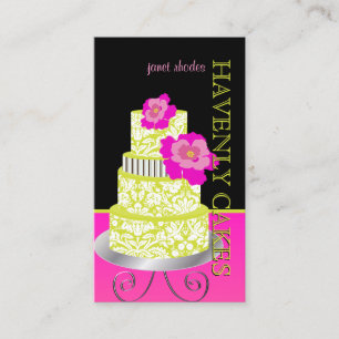 PixDezines Keylime Sponge Cake/pâtisserie Visitekaartje