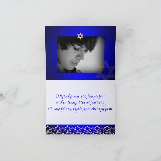 PixDezines klassieke mitzvah bedankt u/DIYcolor! (Binnen)