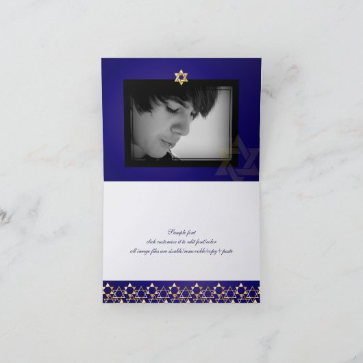 PixDezines klassieke mitzvah bedankt u/DIYcolor! (Binnen)