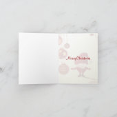 PixDezines kleine kerstrangen Feestdagen Kaart (Binnen)