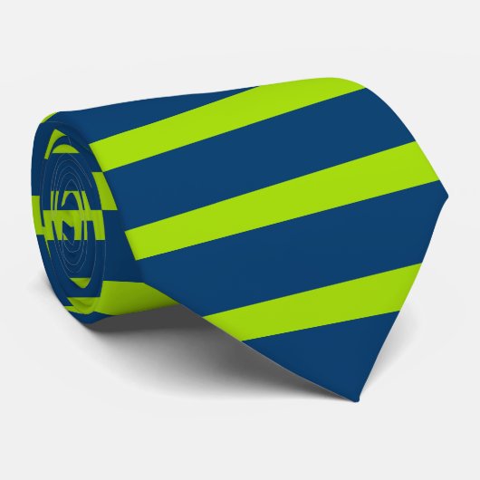 PixDezines kleurige kleuren/verstelbare strepen Stropdas (Opgerold)