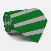 PixDezines kleurige kleuren/verstelbare strepen Stropdas (Opgerold)