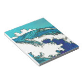 PixDezines konen uehara oceaangolven, 上 原 Notitieblok (Schuin)