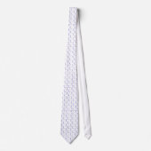 PixDezines koningsblauwe ster van david/diy achter Stropdas (Voorkant)