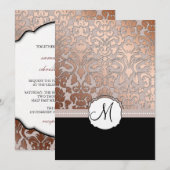 PixDezines koperen demask/diy background taupe Kaart (Voorkant / Achterkant)