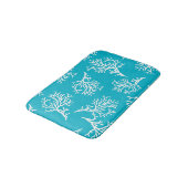 PixDezines koraal/diy achtergrondkleur Badmat (Gekanteld)
