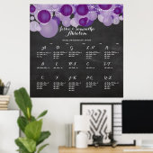 PixDezines-krijtbord+lantaarns/zitvlak Poster (Thuiskantoor)