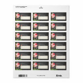 PixDezines krijtbord + rozen Etiket (Full Sheet)