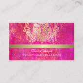 PixDezines kristal kroonluchter/waterverf beïnvloe Visitekaartje (Voorkant)