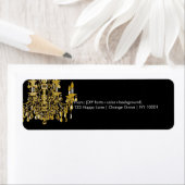 PixDezines kristallen kroonluchter/DIY achtergrond Etiket (Insitu)