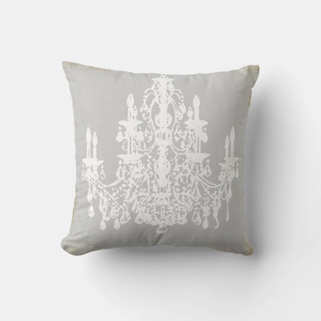 PixDezines  kroonluchters/DIY achtergrond Kussen (Voorkant)