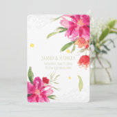 PixDezines kunnen bloemen/waterverf Kaart (Staand voorkant)