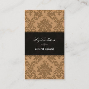 PixDezines la paloma Damask/DIY achtergrond Visitekaartje