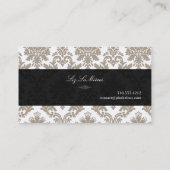 PixDezines la paloma Damask/DIY achtergrond Visitekaartje (Achterkant)