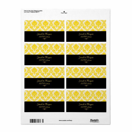 PixDezines la paloma damast/DIY kleuren Etiket (Full Sheet)