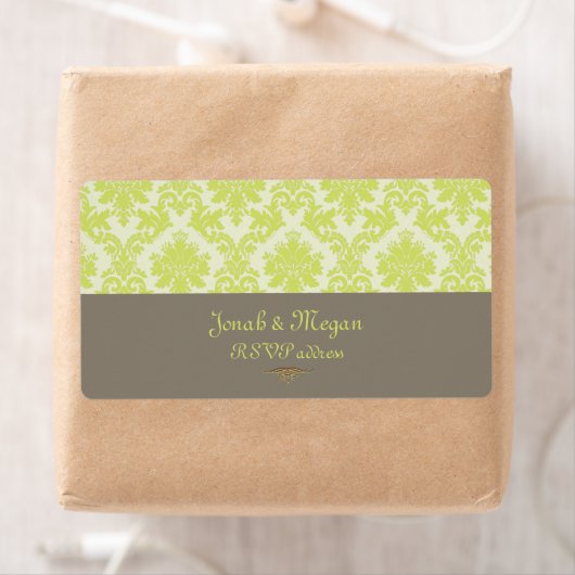 PixDezines la paloma damast/DIY kleuren Etiket (Insitu)