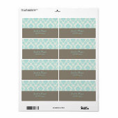 PixDezines la paloma damast/DIY kleuren Etiket (Full Sheet)